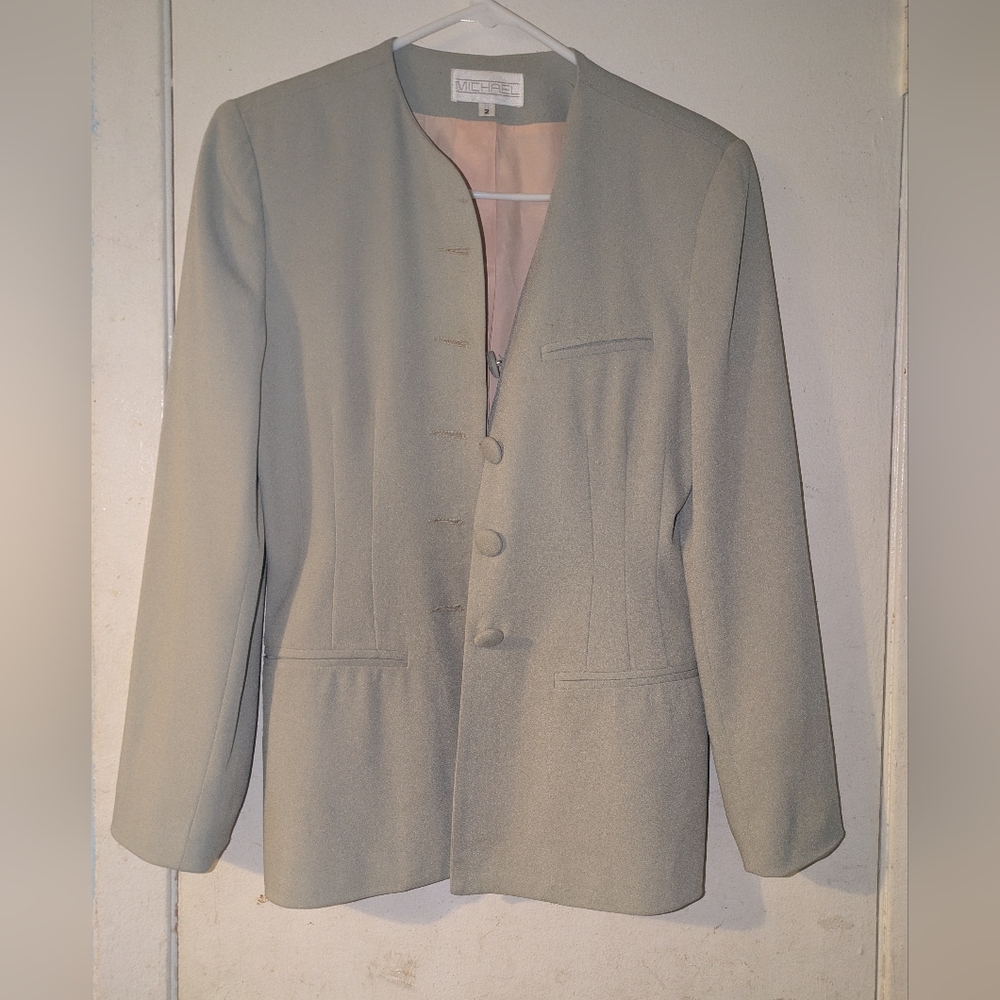 Michaels Women's Blazer - Soft Gray